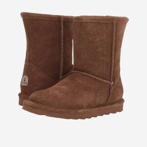 BearPaw Suede Shearling Boots Little Kid